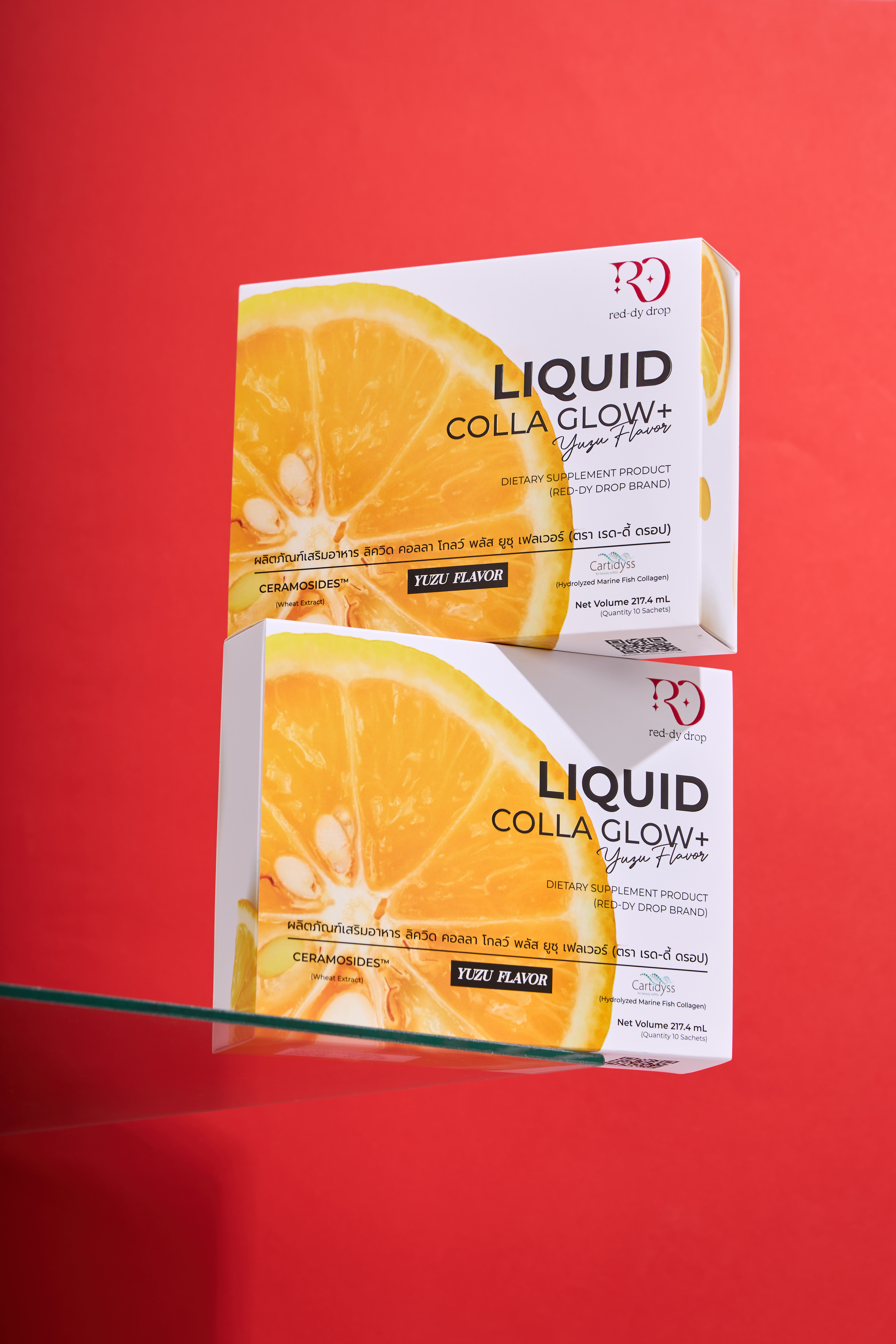 Liquid Collagen Red-dy-Drop Liquid Colla Glow+ Yuzu Flavor